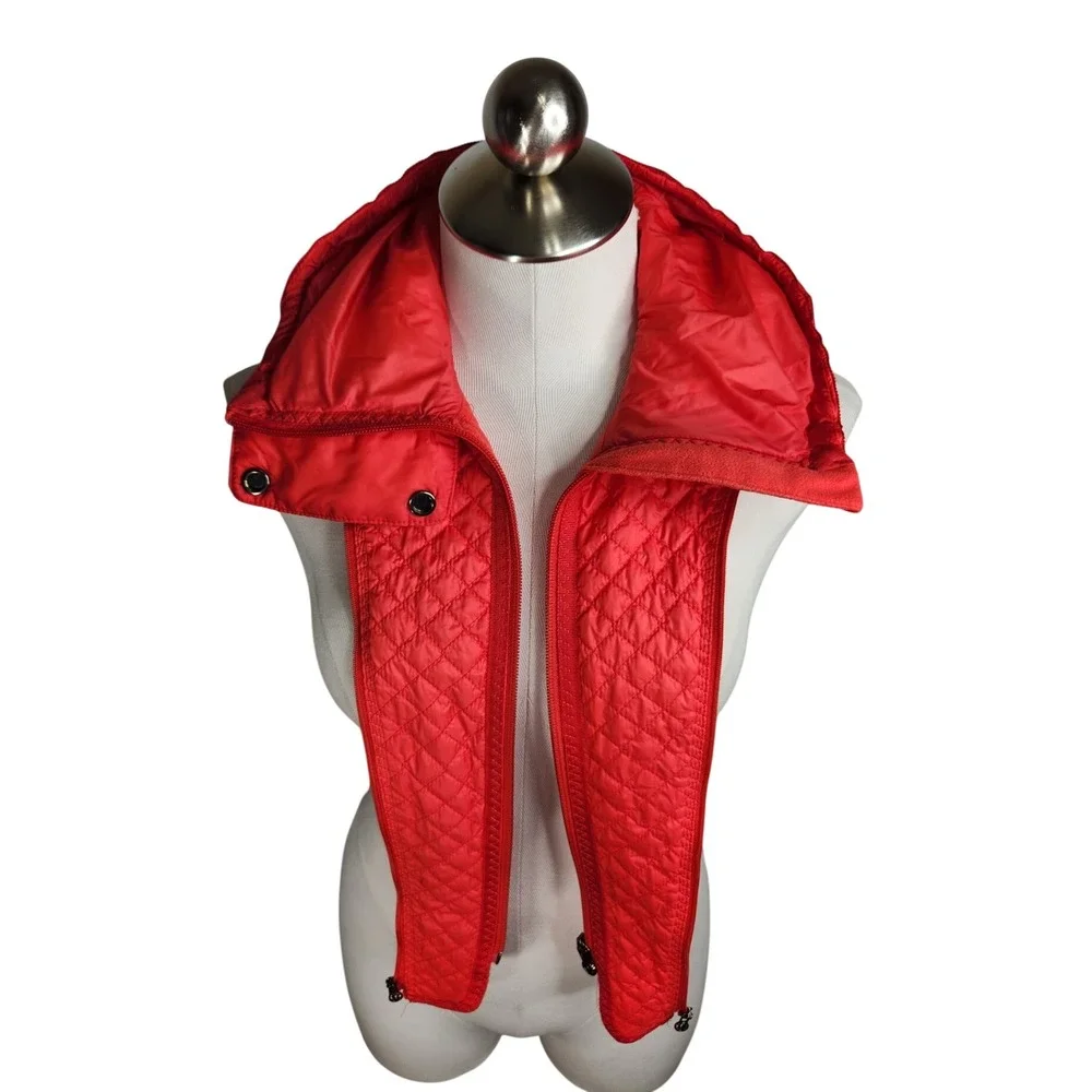 Lululemon Run Bundle Up Goose Down Fleece Removable Hood Love Red Replacement